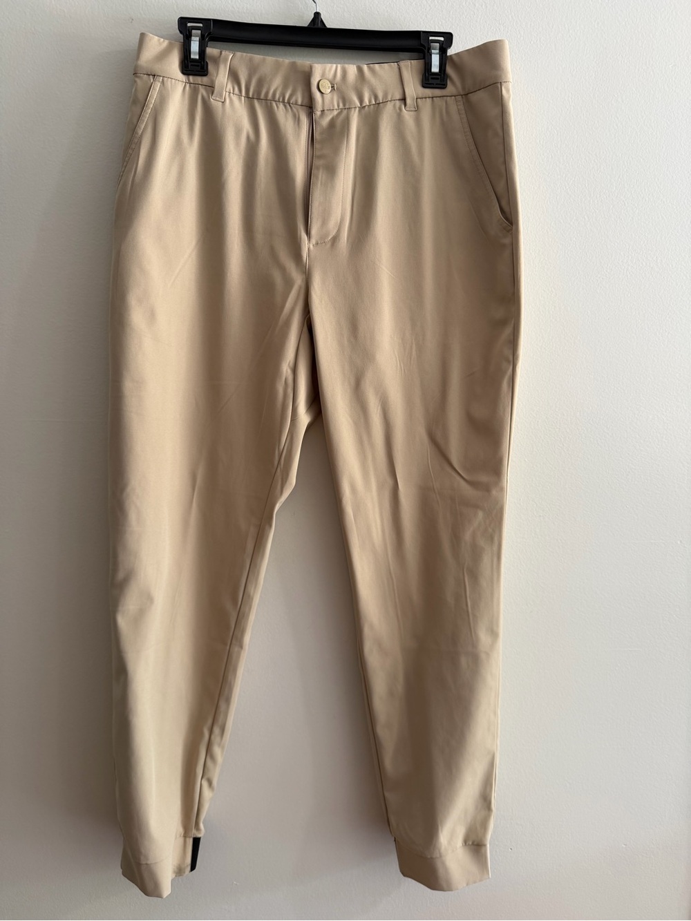 Good Good Men's Slim Stretch Chino Golf Pants - Beige